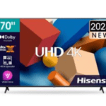 Hisense 70 inches smart 4k UHD Frameless 70A6KEN